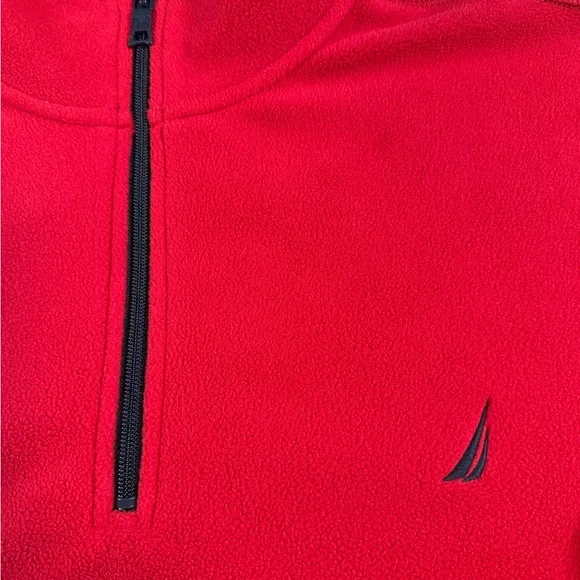 Nautica Men’s Plushy Cozy 3/4 Zip Fleece Pull Over. Sz XXL  W/CLassic Logo - Picture 2 of 8